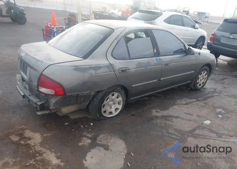 2001 Nissan Sentra Gxe from USA, damaged, VIN 3N1CB51D01L470073